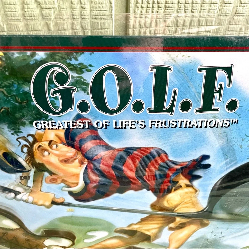 NEW Golf Greatest of Lifes Frustrations Metal Sign